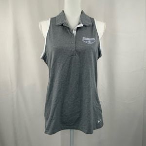 Nike Golf // Women's DriFit Gray Tank Top, Size L